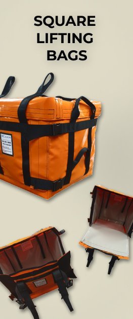 Industrial Lifting Bags made in the United Kingdom by JKC Solution